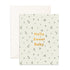 Hello Sweet Baby Broderie Greeting Card balloon design by Bondi Road Balloons