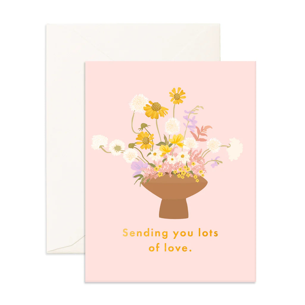 Lots Of Love Greeting Card