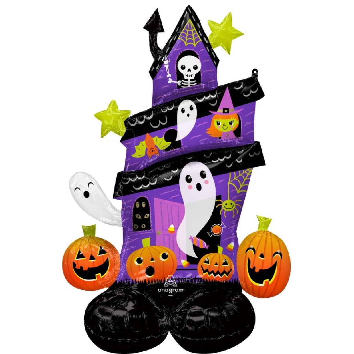 Halloween Haunted House Air-filled Balloon by Bondi Road Balloons