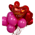 Valentine's Day Jumbo Balloon Bouquet - jumbovalentine sdaybouquet in Bondi, Sydney
