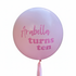 Jumbo balloon personalised for parties in Bondi and Sydney - front view
