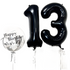 Personalised Bubble Balloon with 2 Large Numbers - the Tommy Bouquet