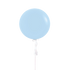 Plain Jumbo Balloon - pastelmatteblue by Bondi Road Balloons