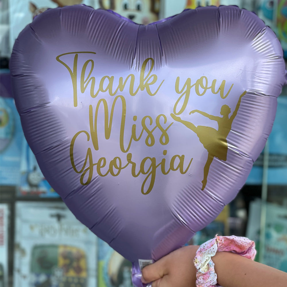 Personalised Heart Balloons - thanksmissgeorgia in Bondi, Sydney