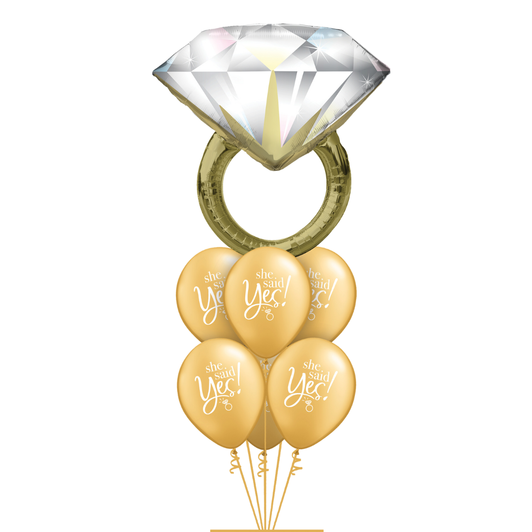 Diamond's ARE a girl's best friend! bouquet - engagement ring - untitleddesign 8 in Bondi, Sydney