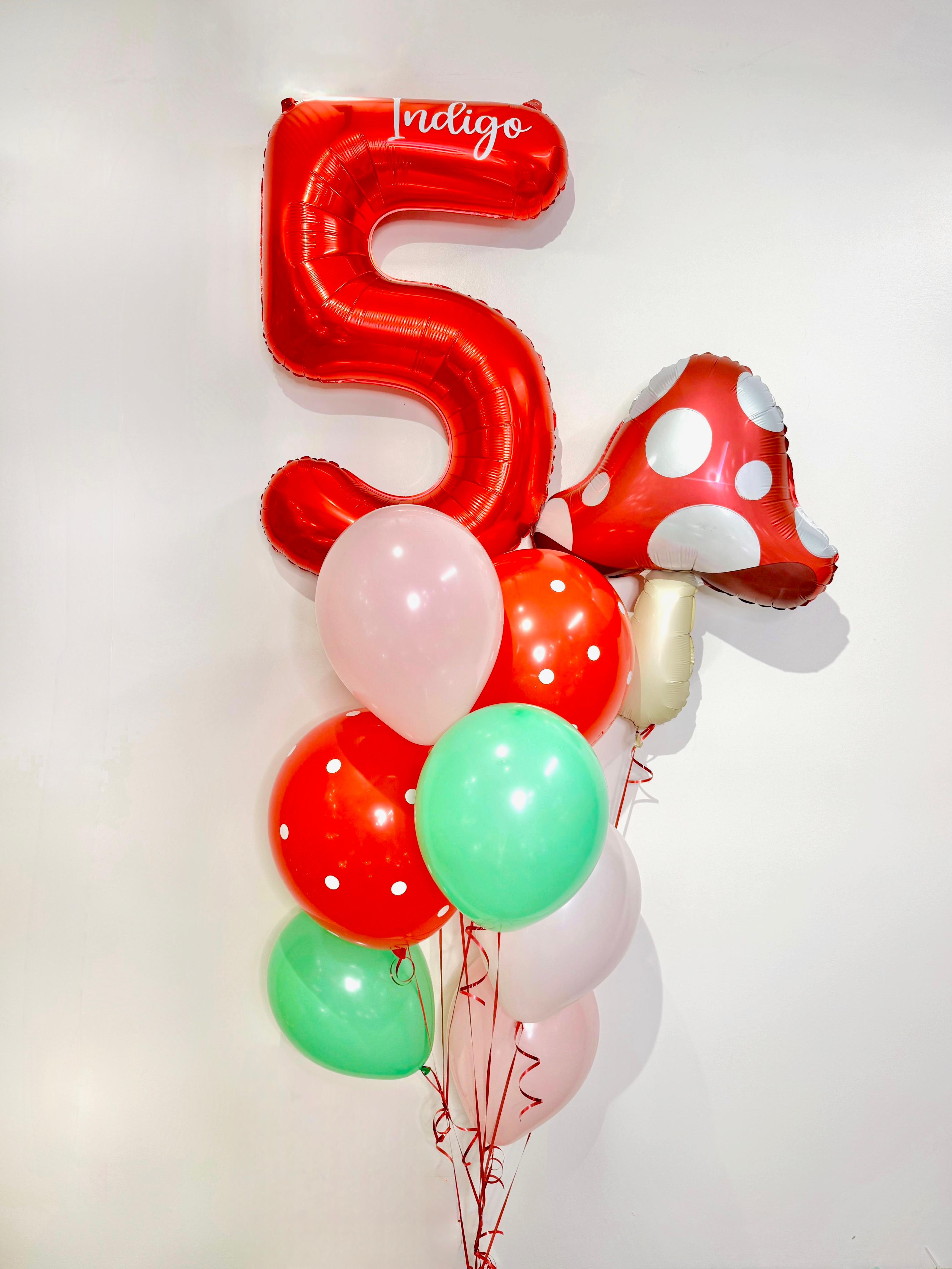 Mushroom Magic Number Balloon Bouquet - whatsappimage2026 05at08. . in Bondi, Sydney