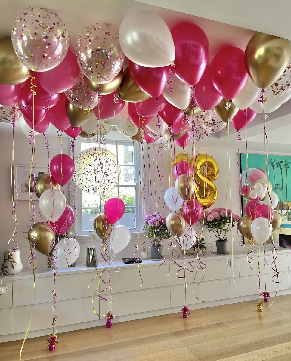 ceiling balloons