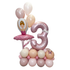 Ballerina Single Number Balloon Tower