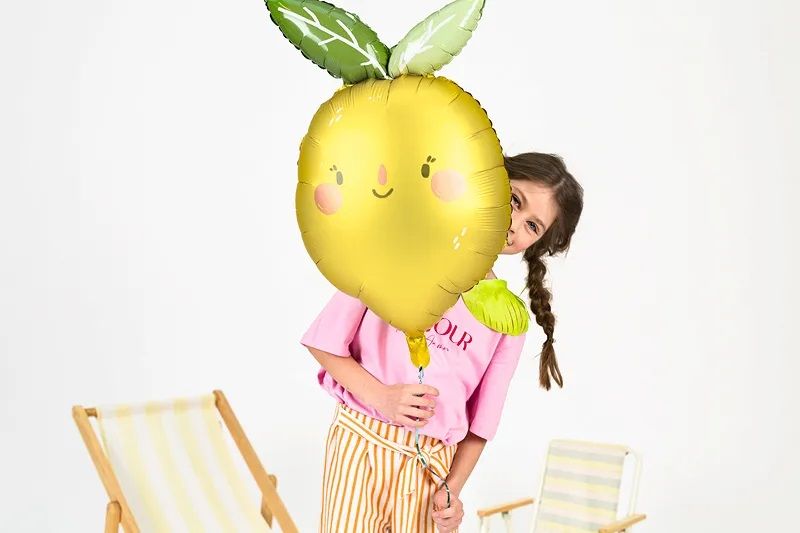 Lemon Shape Balloon for parties in Bondi and Sydney - party styling detail