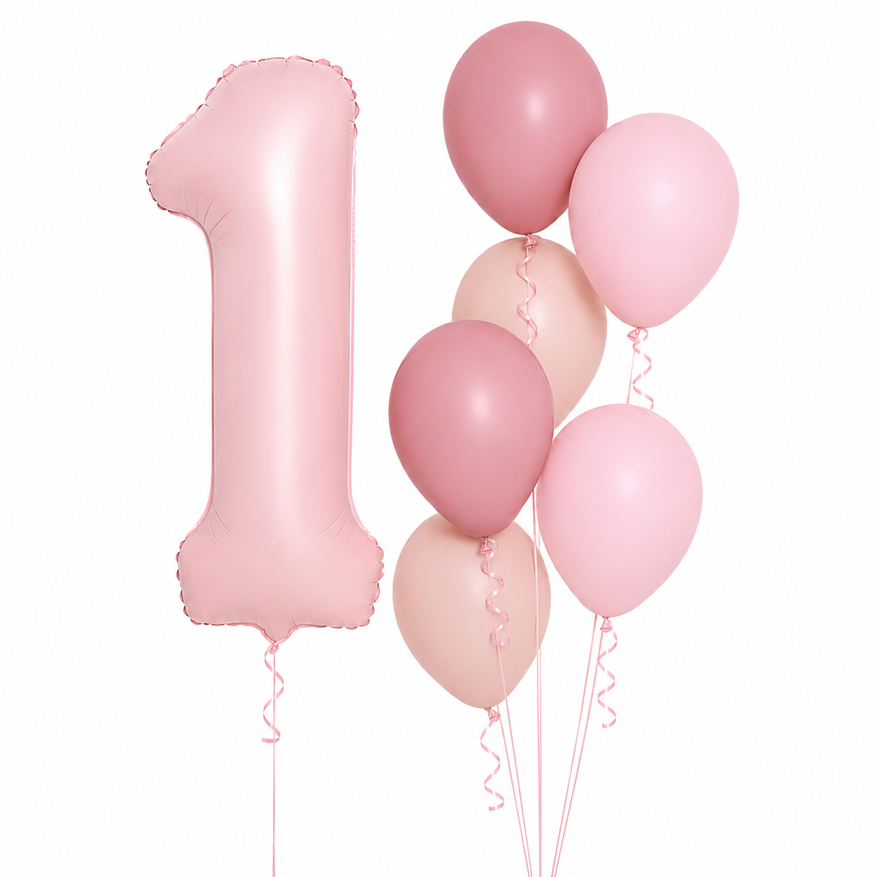 Number Balloon and 6 latex