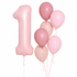 Number Balloon and 6 latex