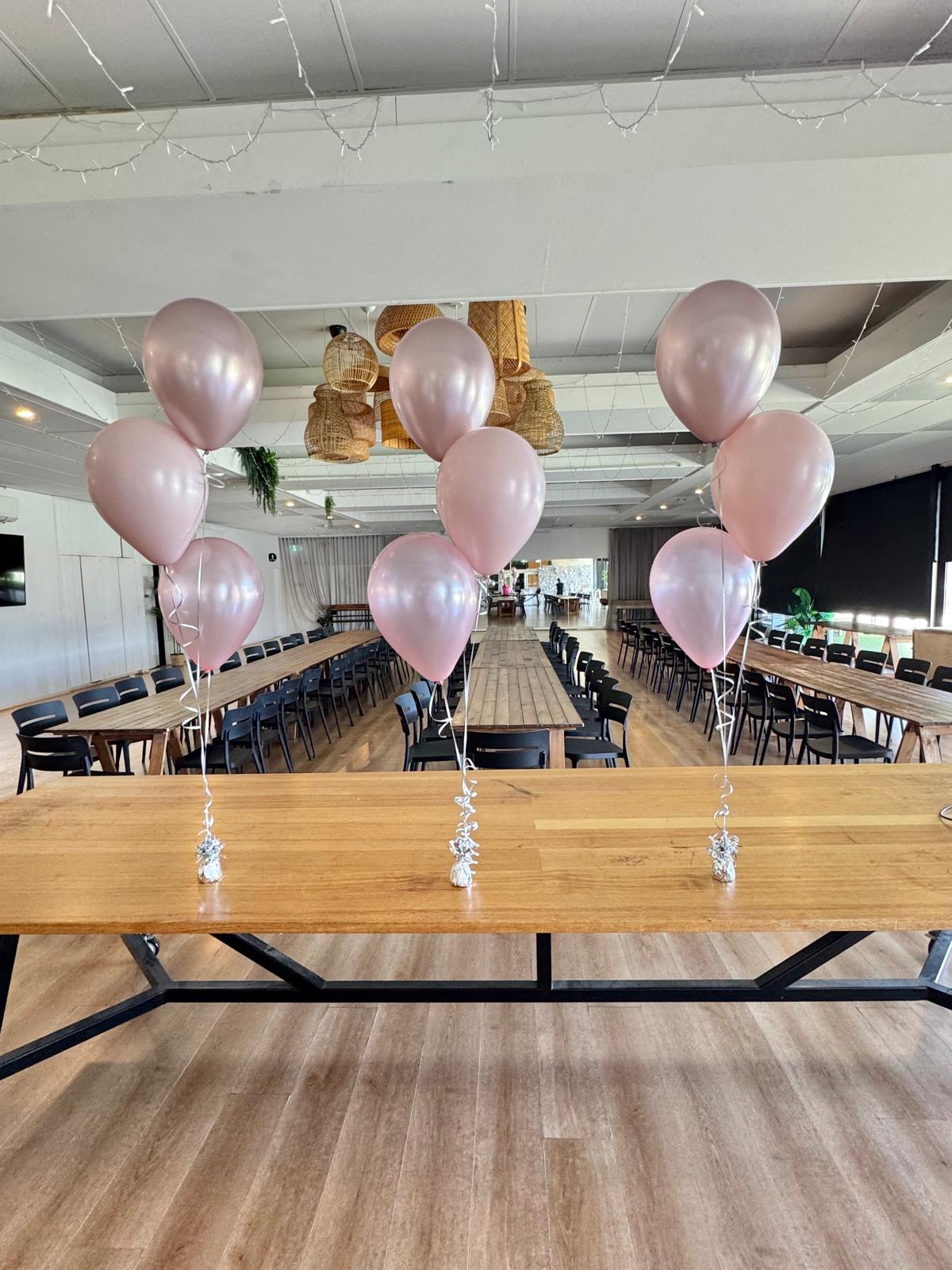 School Formal Latex Balloon Bunch - yellow, green & black - bunches in Bondi, Sydney