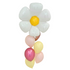Daisy and 6 latex balloons in Bondi, Sydney