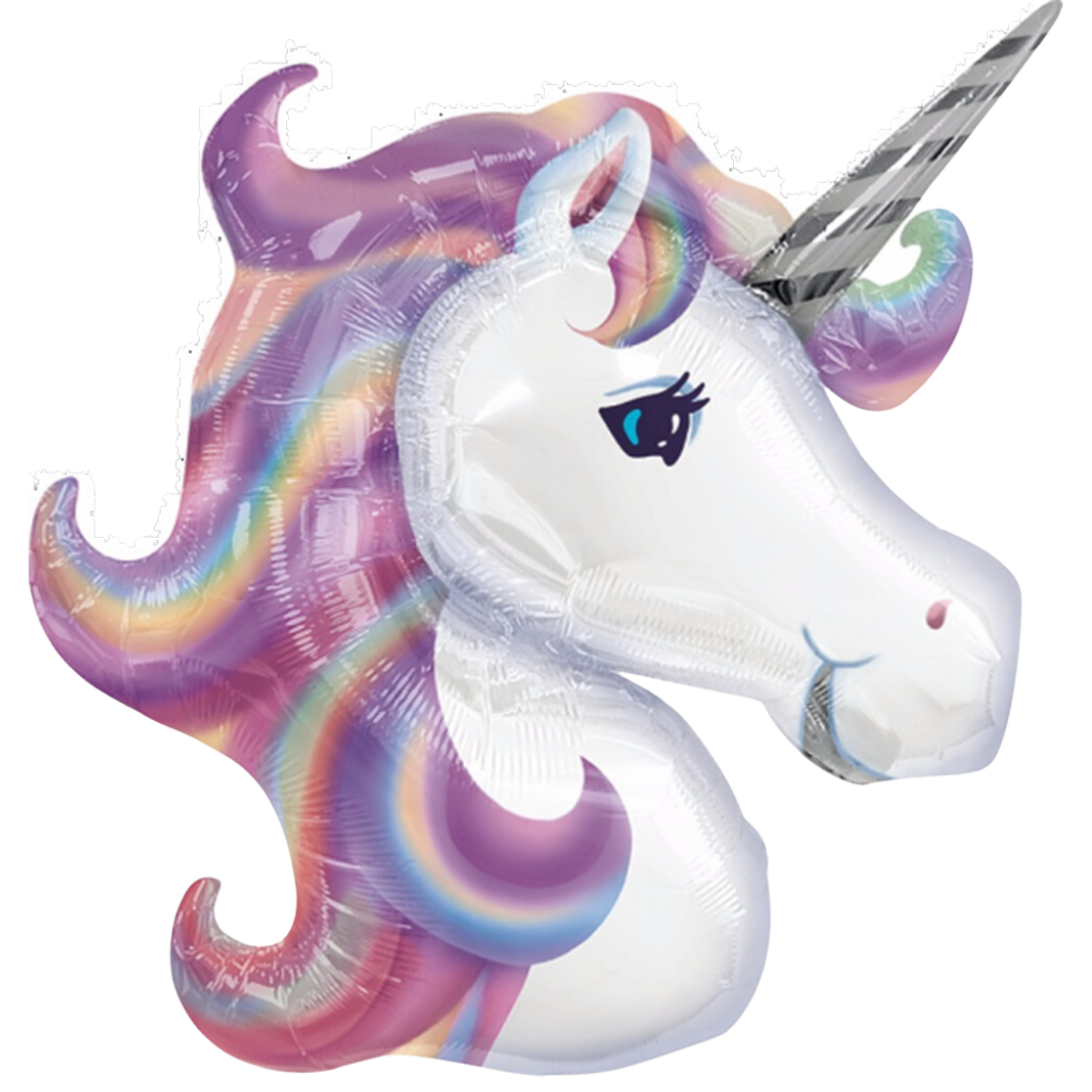 Pastel Unicorn Head - editedphotosforwebsite balloon design by Bondi Road Balloons