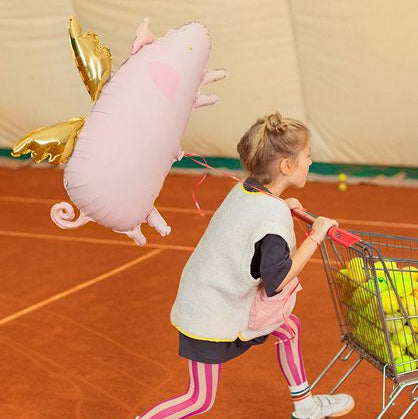 Pig with Wing Balloon - fb1094 by Bondi Road Balloons
