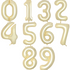 Dog Birthday Bouquet - foil numbers for website 8 5e42 a70b in Bondi, Sydney