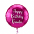 Personalised 45cm round balloon