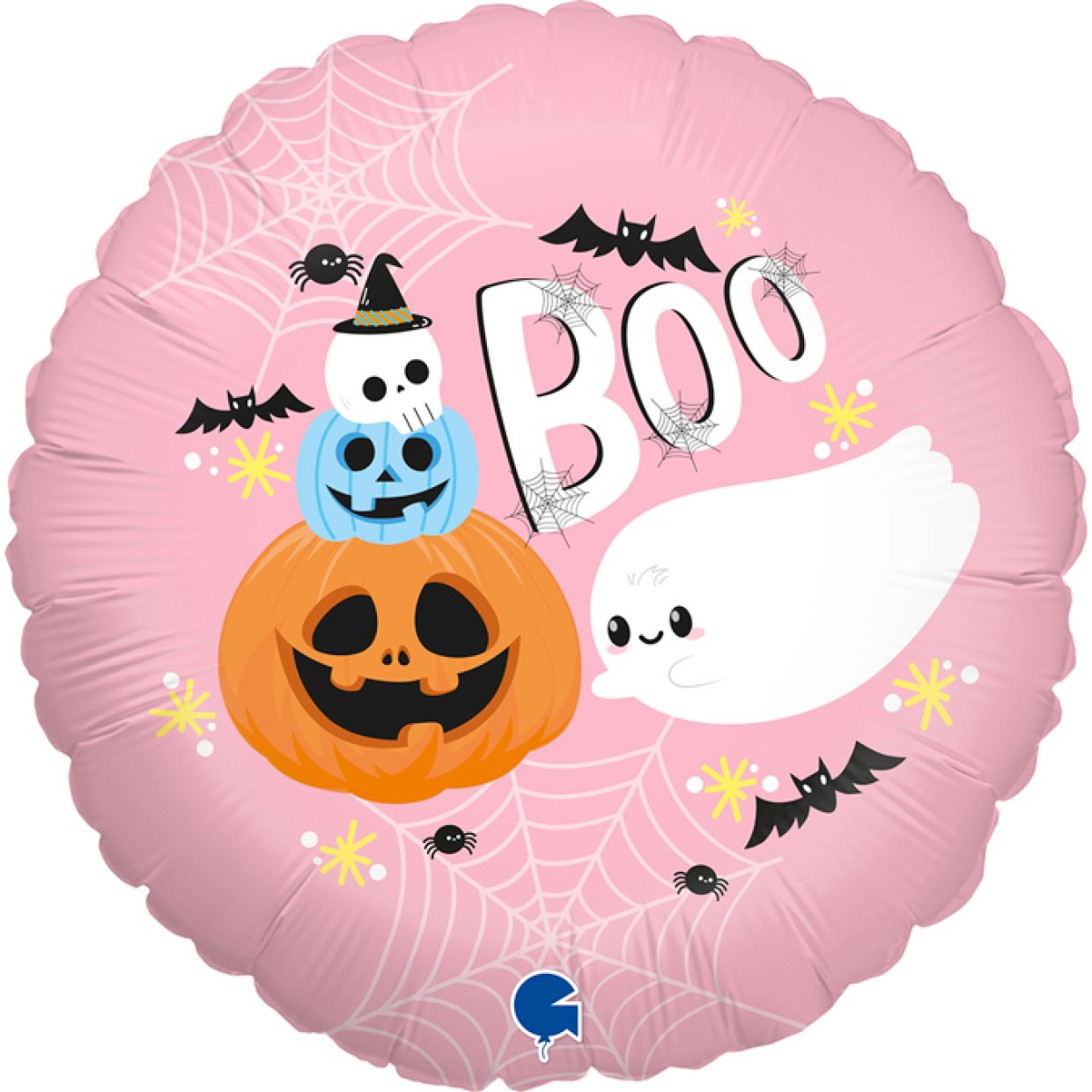 Boo and Chubby Ghost Balloon - g78152 r18 boo and chubby ghost b by Bondi Road Balloons