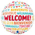 Welcome Balloon - Global Greeting - g78218 r18 welcome rm b by Bondi Road Balloons
