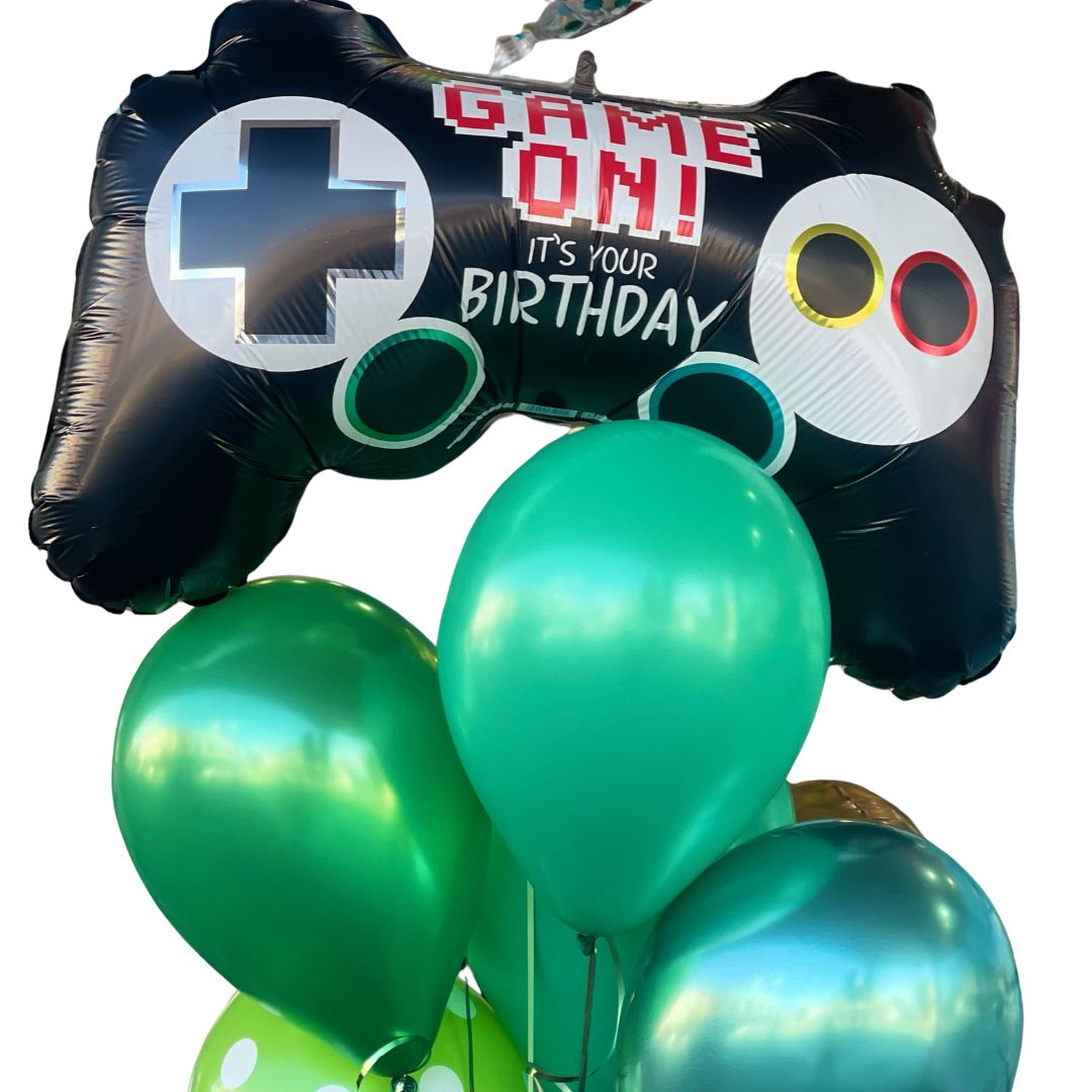 Little Gamer's Birthday Bouquet for parties in Bondi and Sydney - front view
