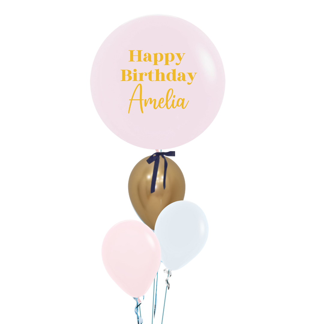 Personalised Jumbo and 3 latex