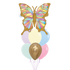 Whimsical Rainbow Butterfly Balloon Bouquet - latexandjumbos in Bondi, Sydney
