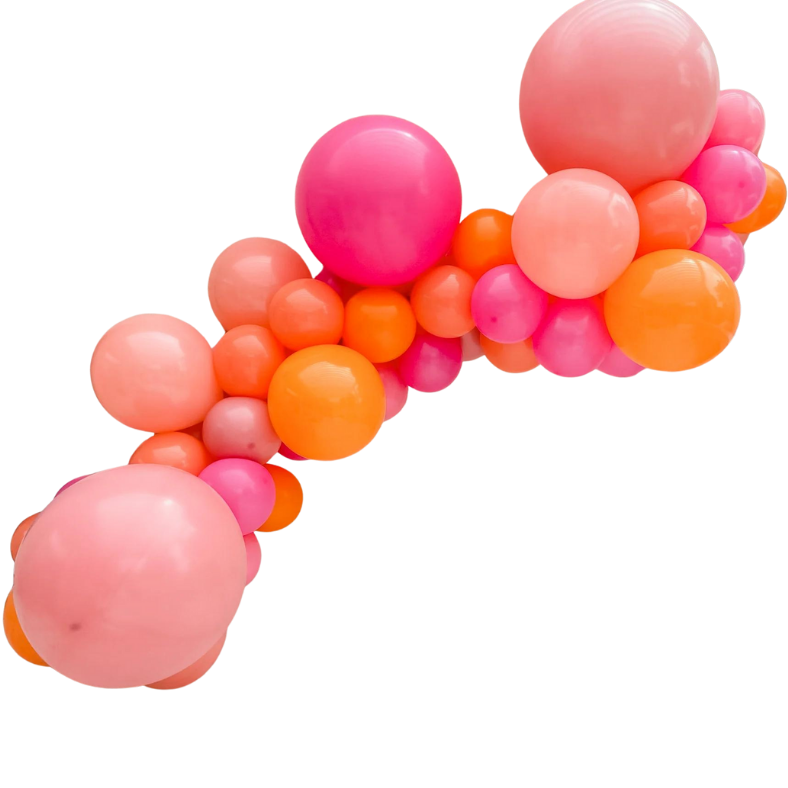 Grab and Go Garland - Pink, coral and orange