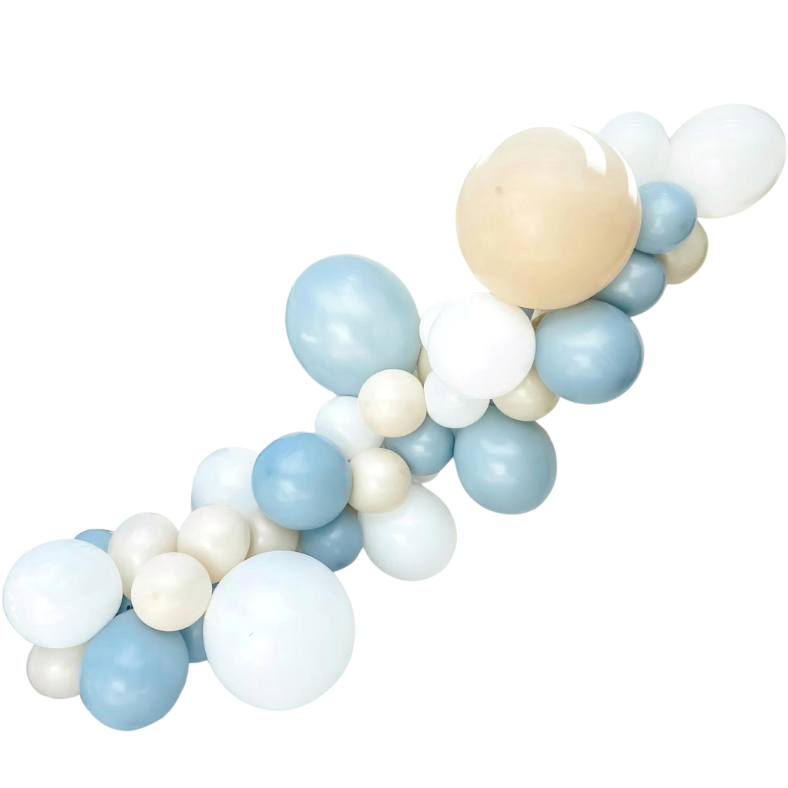 Grab and Go Garland - Pastel Blues