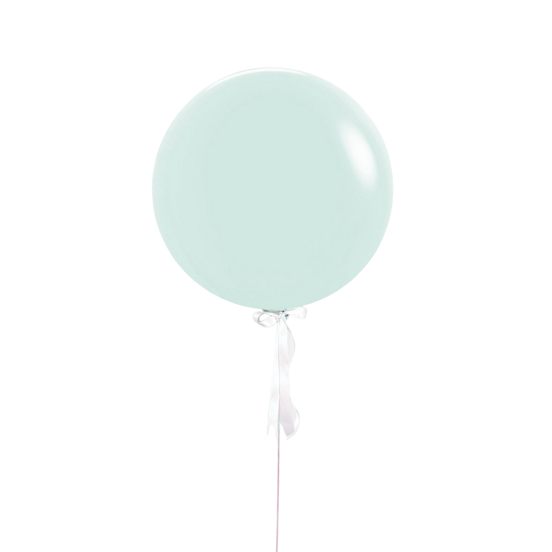 Plain Jumbo Balloon - pastelgreen by Bondi Road Balloons
