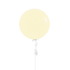 Plain Jumbo Balloon - pastelyellow by Bondi Road Balloons