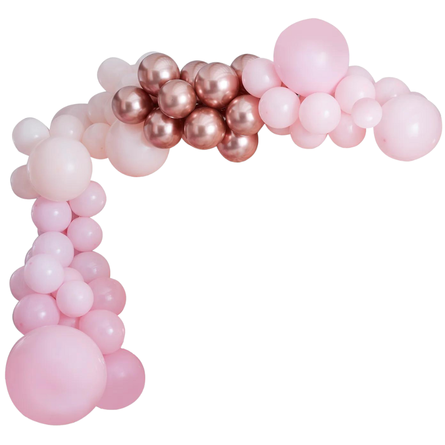 Grab and Go Garland - Pinks and Rose Gold