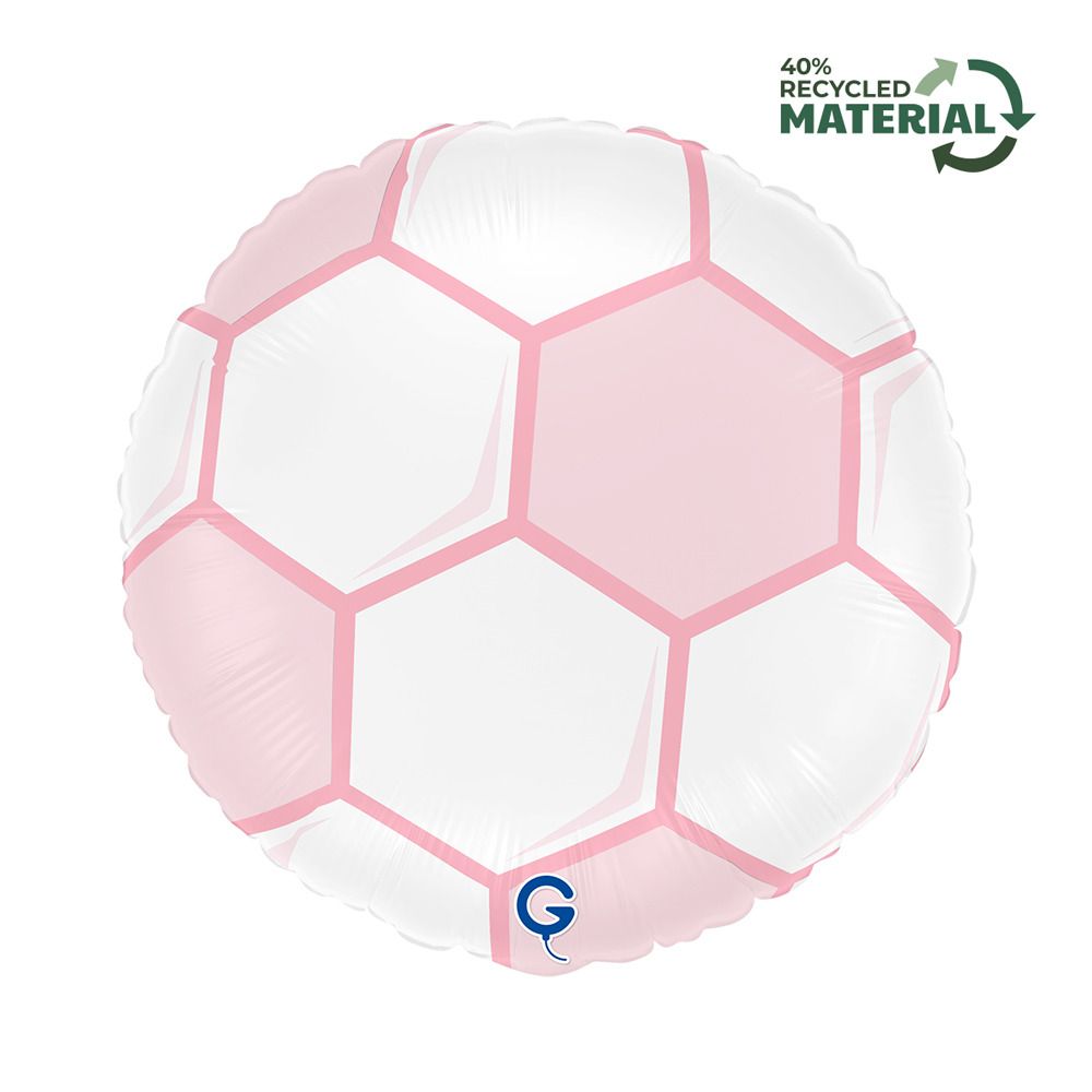 Pink Soccer Ball - pinksoccerball balloon design by Bondi Road Balloons