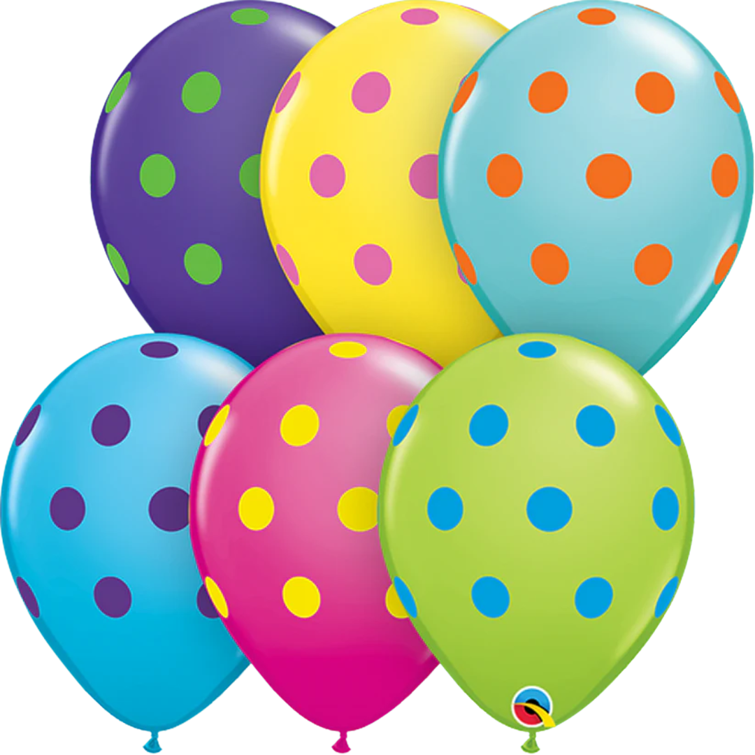 Polka Dot Balloons by Bondi Road Balloons