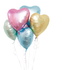 Love Heart Bouquet Pastel Colours for parties in Bondi and Sydney - front view