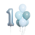 Number balloon and 45cm latex bunch - productsforwebsiteva 20 in Bondi, Sydney