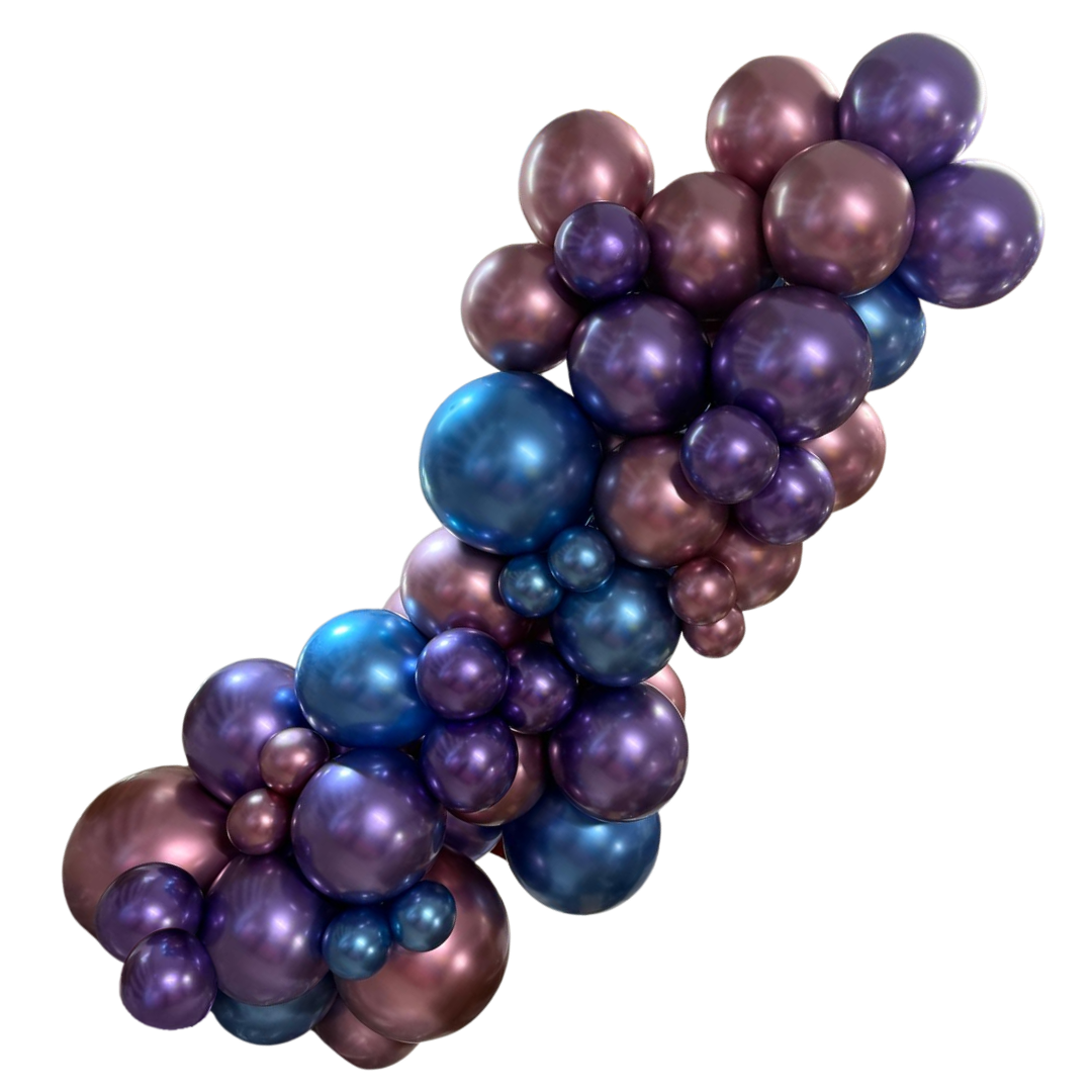 Grab and Go Garland - Cosmic Chrome