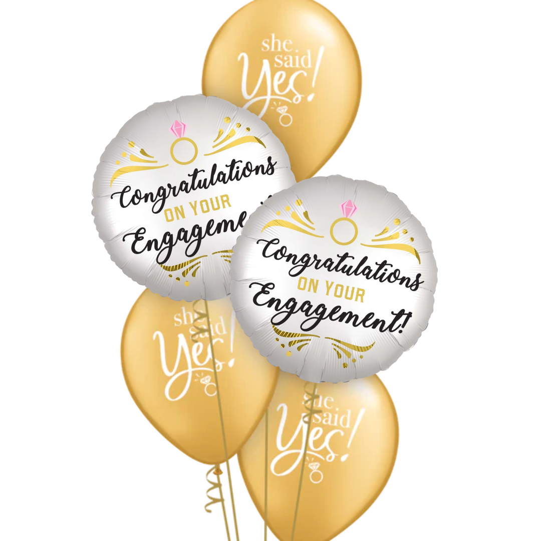 Happy Engagement Bouquet for parties in Bondi and Sydney