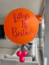 Jumbo balloon personalised for parties in Bondi and Sydney - close-up