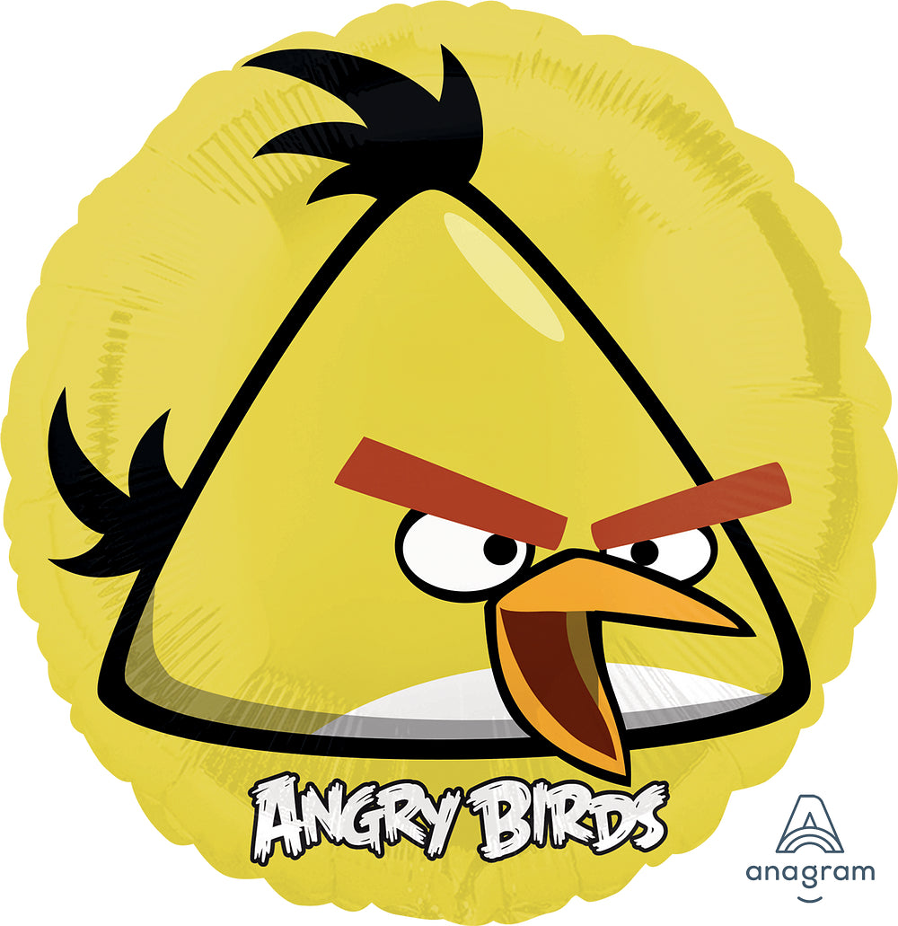 Angry Birds - Yellow Bird - 25772 angry birds yellow bird balloon design by Bondi Road Balloons