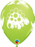 Cute & Cuddly Dinosaurs Latex Balloons - 40201b w lg 4 in Bondi, Sydney