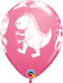 Cute & Cuddly Dinosaurs Latex Balloons - 40201b w rose 3 in Bondi, Sydney