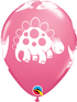 Cute & Cuddly Dinosaurs Latex Balloons - 40201b w rose 4 in Bondi, Sydney