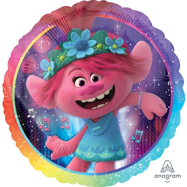 Trolls World Tour Birthday 45cm (18") - 40722 trolls world tour balloon design in Bondi, Sydney