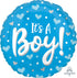 It's a Boy Hearts & Dots 45cm balloons for parties in Bondi and Sydney