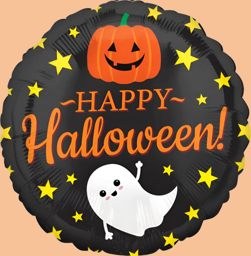 Halloween Ghost, Pumpkin & Stars balloons for parties in Bondi and Sydney