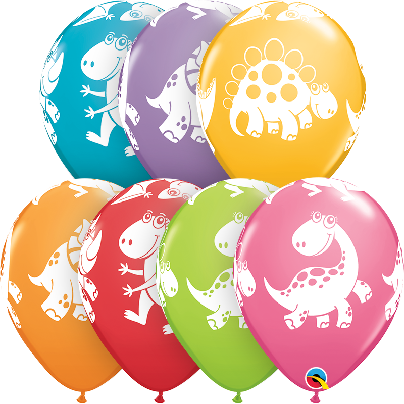 Cute & Cuddly Dinosaurs Latex Balloons - cute cuddlydinosaurs in Bondi, Sydney