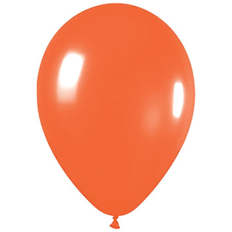 Orange Latex Balloon