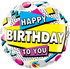 HBD to You 90's Retro balloons for parties in Bondi and Sydney - front view