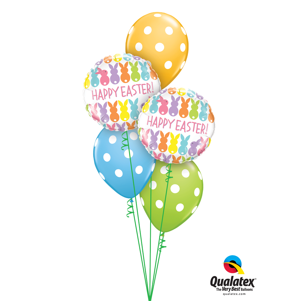Hoppy Easter Dots Bouquet for parties in Bondi and Sydney