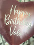Personalised 45cm heart balloon with 3 latex balloons - img 5756 640b 4b28 in Bondi, Sydney